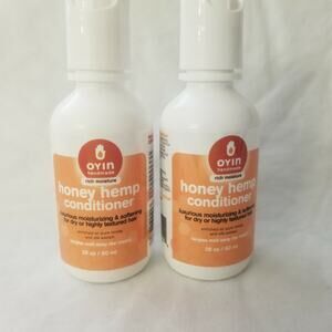 2 x Honey Hemp Detangling Conditioner 2 fl oz New/Sealed SM6
